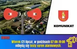 Zdjęcie do Wtorek (21.07) - testy syren alarmowych