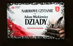 Narodowe Czytanie 'Dziadów' Mickiewicza w Świetlicy Wiejskiej w Żdżarowie