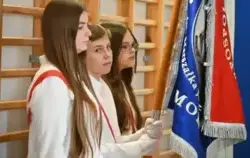Obchody Dnia Edukacji Narodowej i pasowanie na ucznia w Szkole Podstawowej w Mokasie