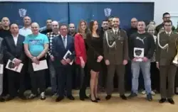 Uroczysta zbiórka Wojskowegp Centrum Rekrutacji w Płocku z okazji Święta Terenowych Organów Wykonawczych Ministra Obrony Narodowej