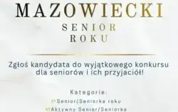 Zdjęcie do I edycja konkursu &bdquo;Mazowiecki Senior Roku&rdquo;...