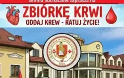 Oddaj krew! Krwiobus pod Urzędem Gminy Sochaczew