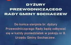 Zdjęcie do Informacja o dyżurach Przewodniczącego Rady...