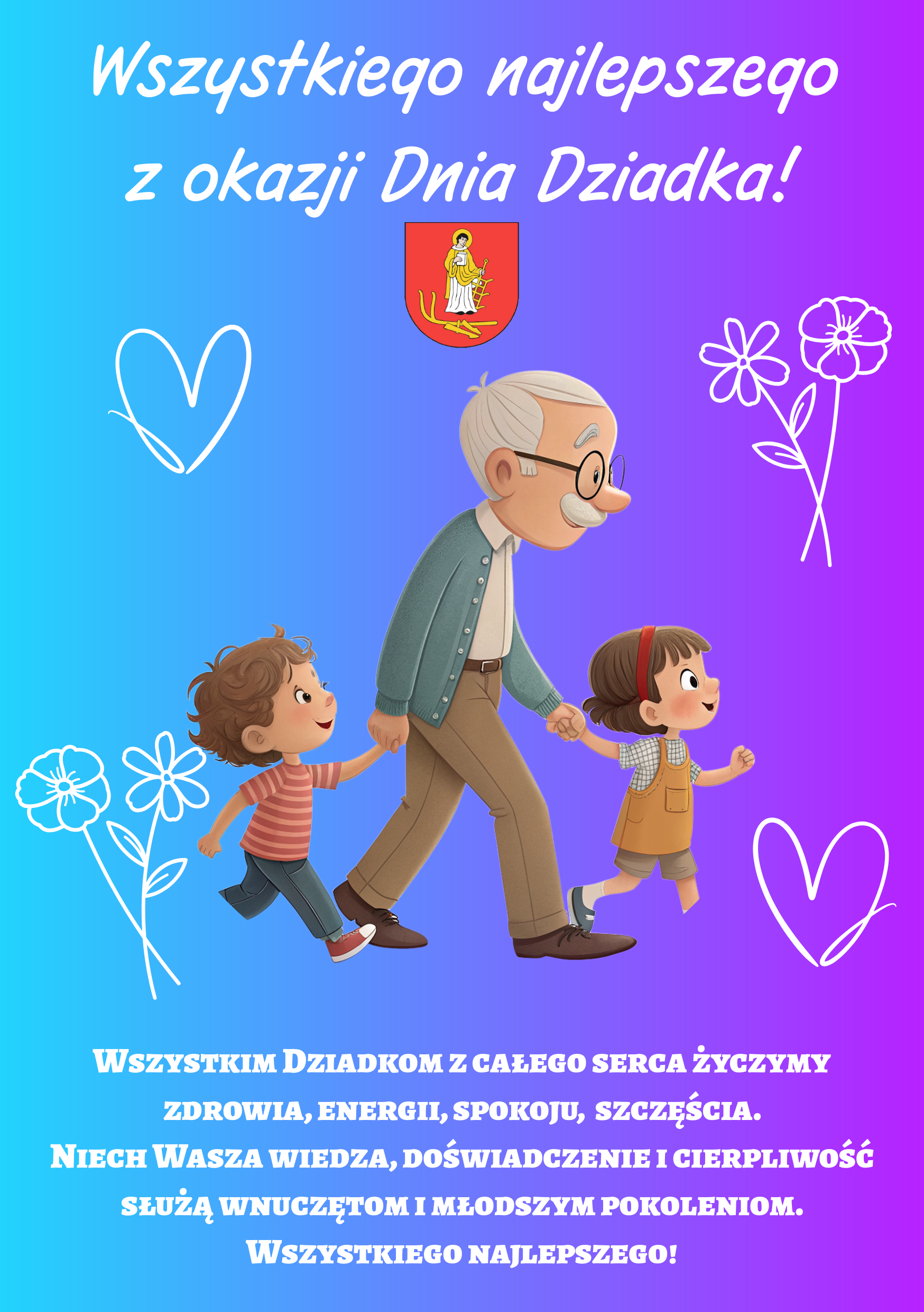 22.01.2026 - życzenia z&nbsp;okazji Dnia Dziadka!