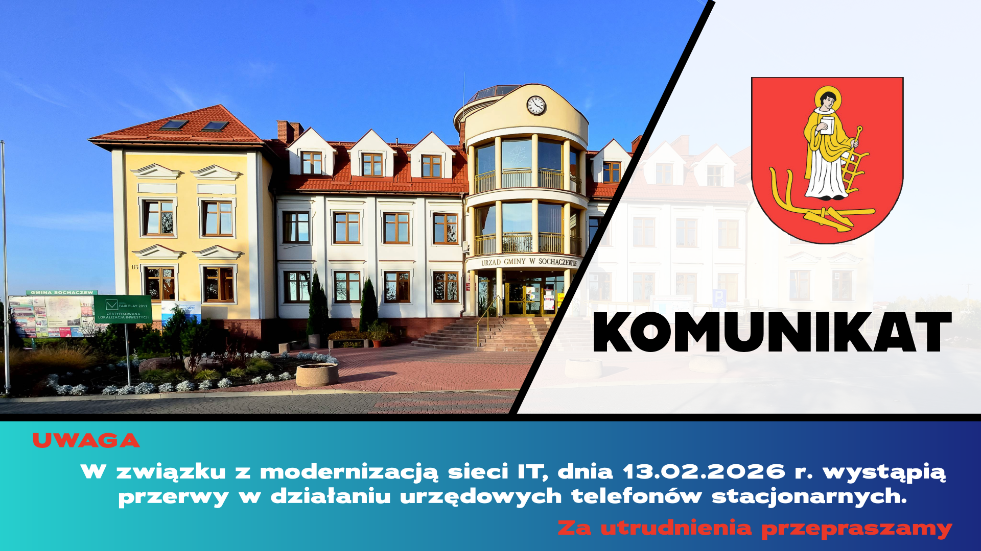 2026.02.13 - przerwa w&nbsp;działaniu telefon&oacute;w stacjonarnych