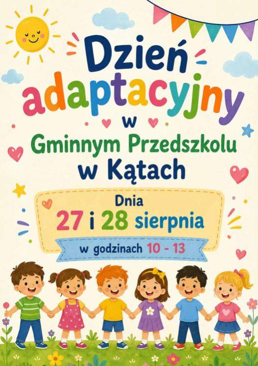 Przedszkole w Kątach - dni adaptacyjne