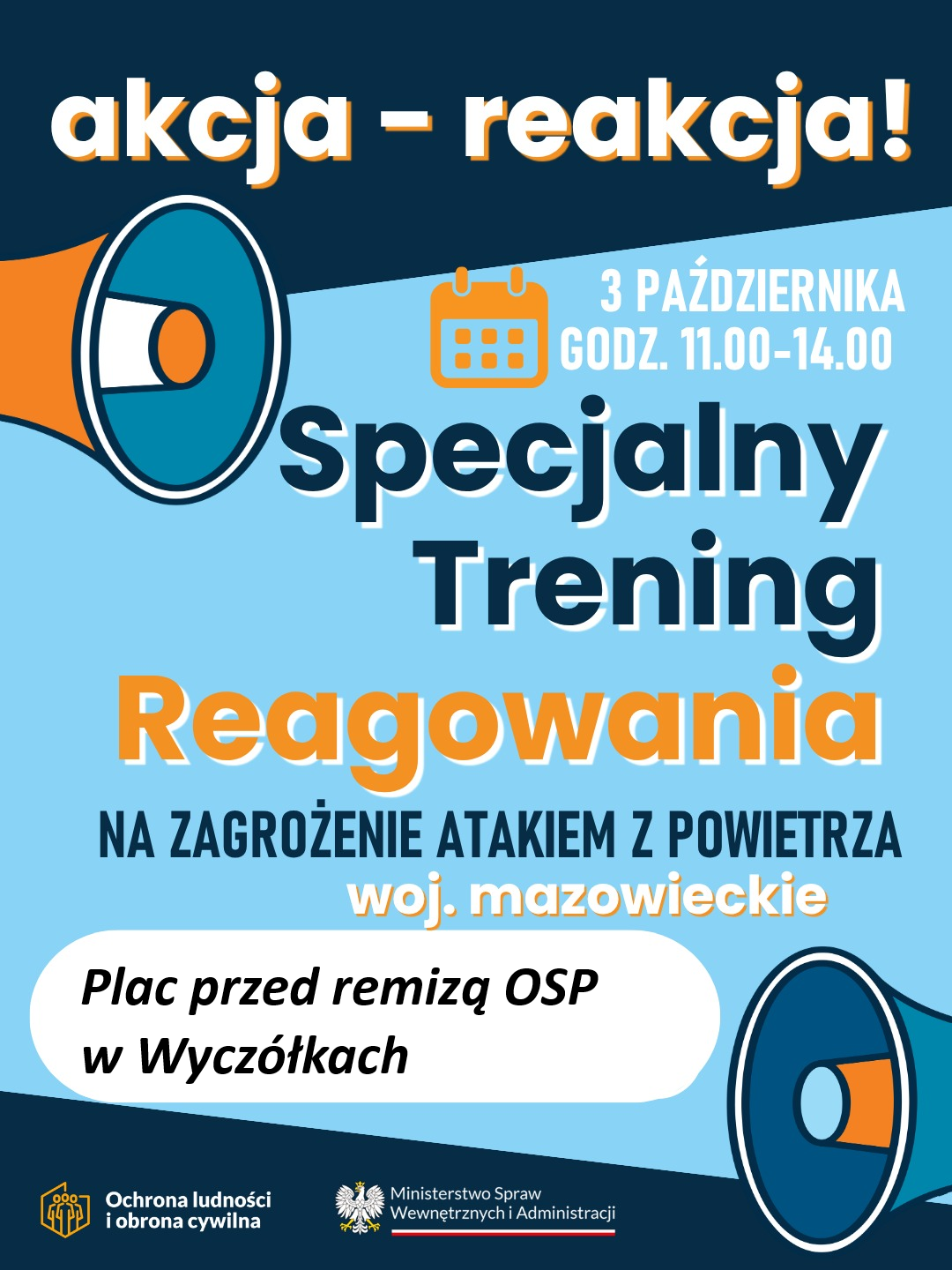 Treningi reagowania na&nbsp;zagrożenie atakiem z&nbsp;powietrza