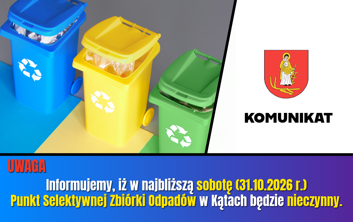 2026.10.31 - PSZOK nieczynny