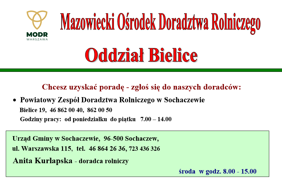 MODR - zmiana godzin dyżur&oacute;w