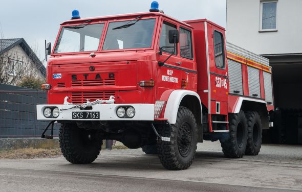 OSP Nowe Mostki - pojazd