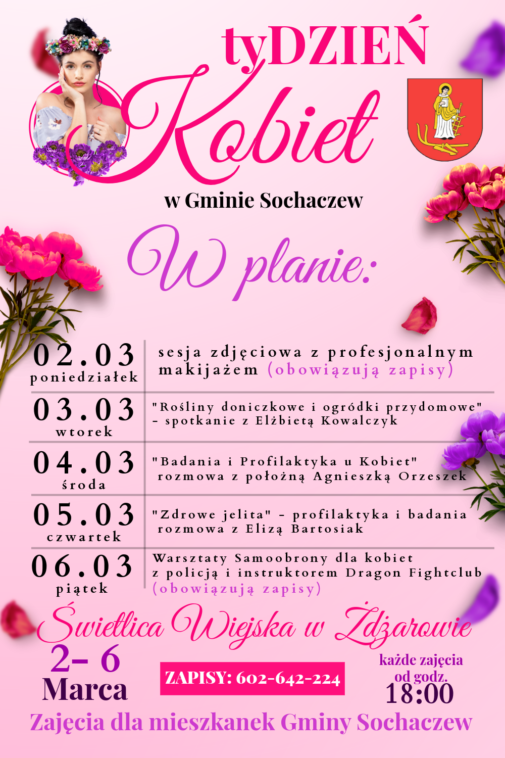 TYdzień Kobiet w&nbsp;Gminie Sochaczew