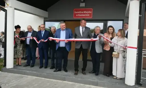 Świetlica w Kuznocinie - uroczyste otwarcie za nami 
