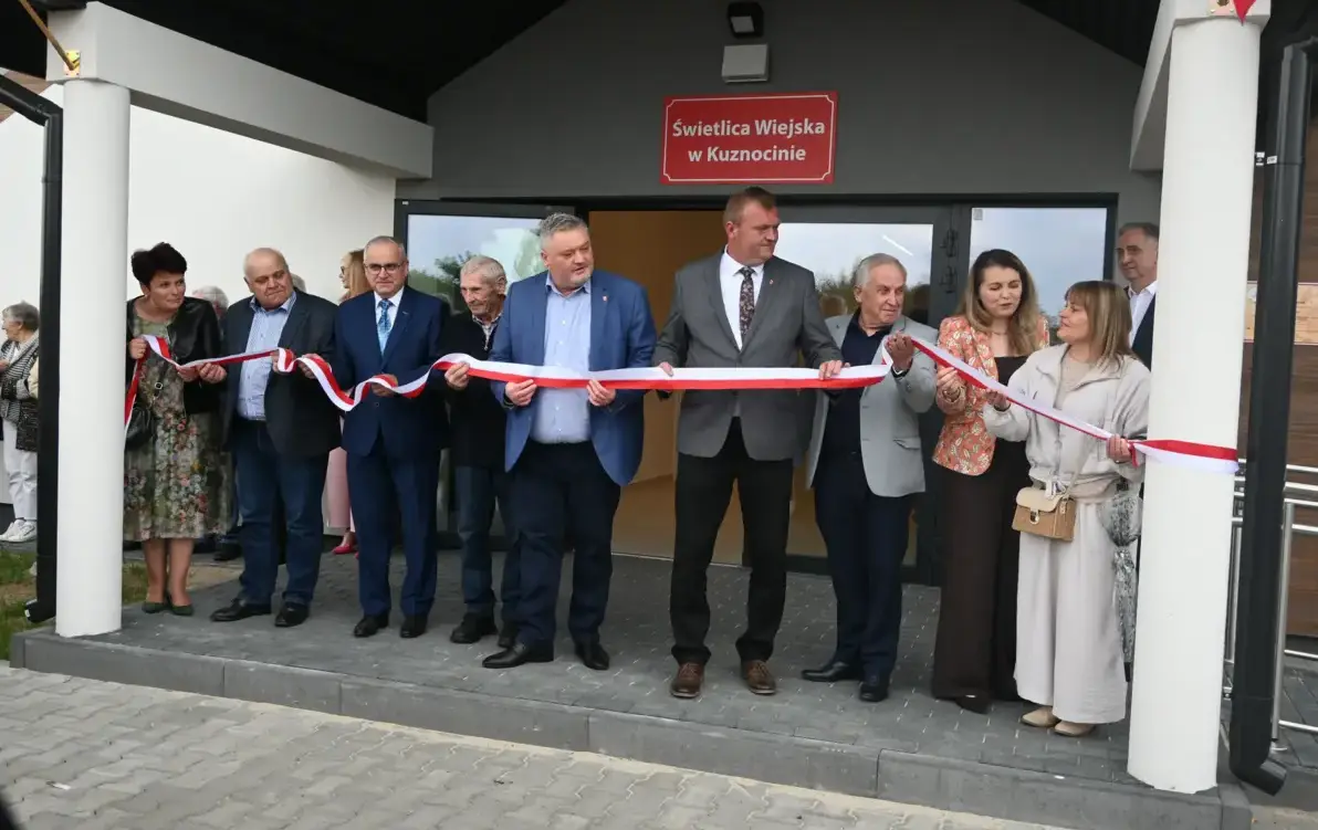 Świetlica w Kuznocinie - uroczyste otwarcie za nami 