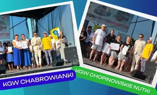 KGW Chabrowianki i Chopinowskie Nutki na podium konkursu 'Polska Gotu