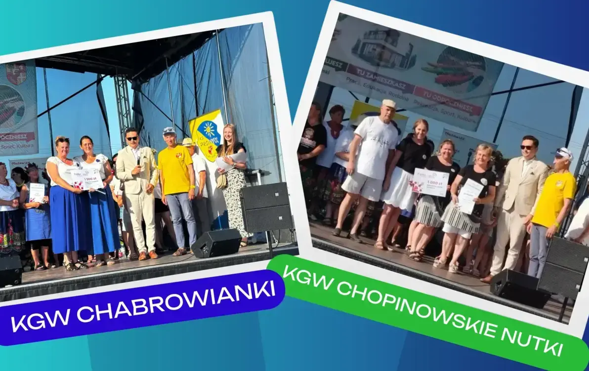 KGW Chabrowianki i Chopinowskie Nutki na podium konkursu 'Polska Gotu
