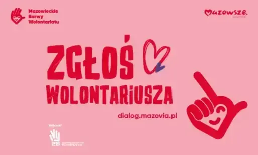 16 Konkurs Mazowieckie Barwy Wolontariatu - zgłoś kandydata