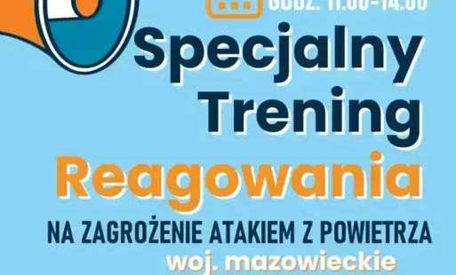 Treningi reagowania na zagrożenie atakiem z powietrza