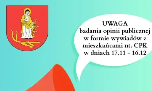 Badanie opinii publicznej nt. CPK