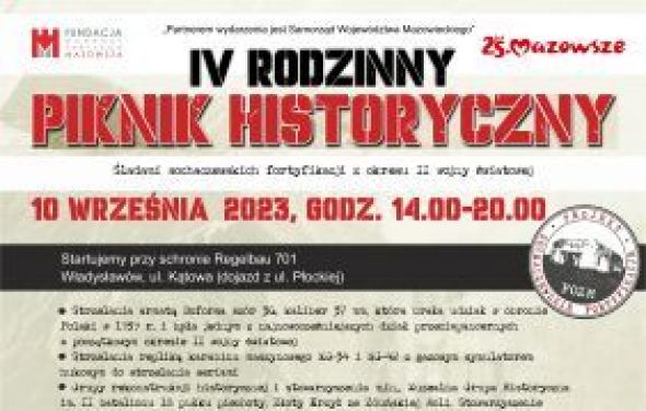 IV Rodzinny Piknik Historyczny na sochaczewskich schronach - 2023.09.10