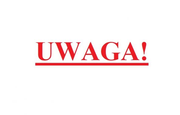 UWAGA - urząd nieczynny dnia 22.12.2023