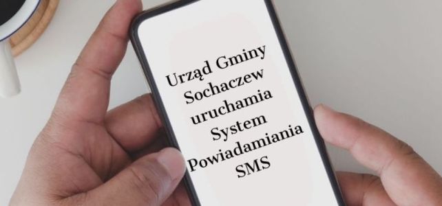 Zapisz się do Systemu Powiadamiania SMS