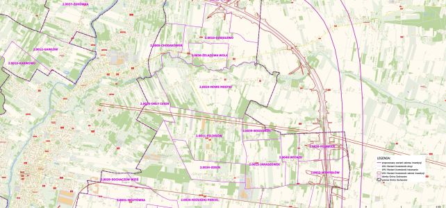 Wójt Gminy Sochaczew  wraz z radną z prośbą o podjęcie działań mających na celu ponowną analizę przebiegu linii KDP przez teren Gminy Sochaczew 